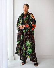 Satin cardigan
