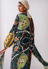 Satin cardigan