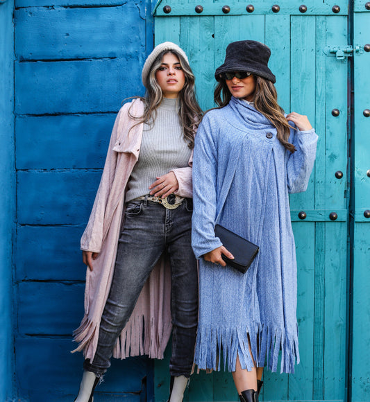 Fringes Wool Cardigan