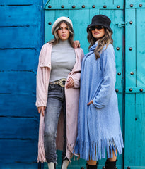 Fringes Wool Cardigan